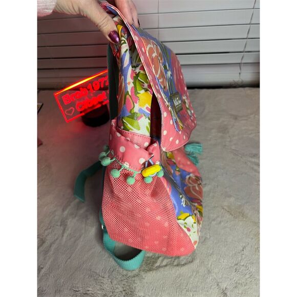 Matilda Jane Kids Floral Backpack Multicolor Medium Drawstring Casual - Picture 3 of 12